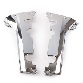 Ht-76yf022 Hotsalecenter Set Chrome Lower Rear Frame Cover Fairing For Honda Goldwing Gl1800 2001-2011