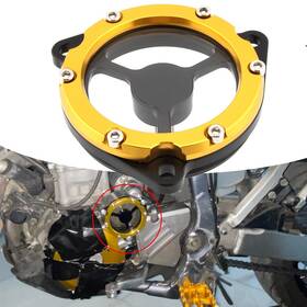 Ht 550722663958 Starter Idle Gear Cover Guard For Suzuki Drz400/400e Drz400 S/sm Ltz400 Yellow