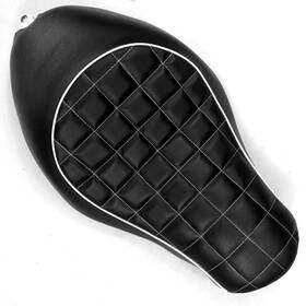 Gtc-mt500-001-all Httmt Motorcycle Solo Driver Seat For Harley Xl883n Xl883l Xl883x 2005-2013 Leather