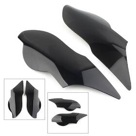 Hukyu 421111386171 2x Black Headlight Lens Shield Protector For Honda Cbr1000rr 2008 2009 2010 2011
