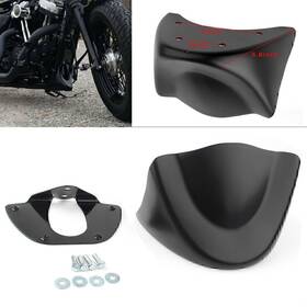 Hukyu 422124421750 Front Chin Spoiler Air Dam Fairing For Harley Dyna Fxd Fxdb 2006-15 Matte Black