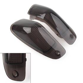 Hukyu 550735439519 Front Turn Signals Indicator Lens For Kawasaki Zzr400 93-03 Zzr 600 93-08 Smoke