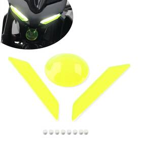 Mt-03 Hukyu 550738141082 3pcs Front Headlight Guard Shield Screen Lens Cover For Yamaha Mt03 2020