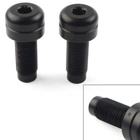 1299 Hukyu 550742139211 Handlebar Grips Bar End Slider Cap For Ducati Panigale 899 959 1199/1299/s Black