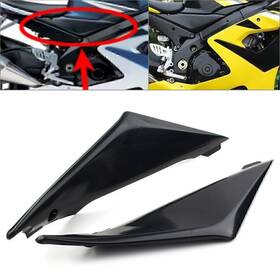 Hukyu 612041657367 Gas Tank Side Cover Panel Fairing For Suzuki Gsxr 1000 2005 2006 05 06 Black