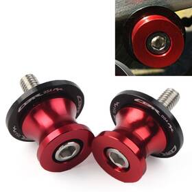 Hukyu 612063610203 Motorcycle Swingarm Spools Slider Stand Screws M8 For Honda Cbr954rr 2002-2003