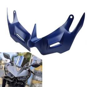 Hukyu 612063662042 Front Fairing Winglet Aerodynamic Spoiler Abs For Yamaha Yzf R3 R25 2014-2018