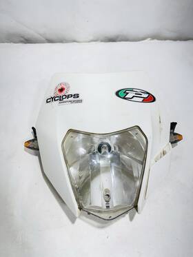 H0198 Husqvarna 2006 - 10 Te 250 310 450 510 Front Plate Headlight / Cyclops Light