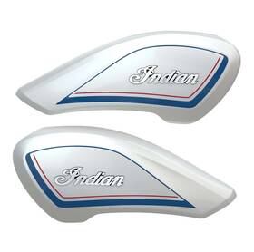 2884143-1807 Indian Display Motorcycle Ftr 1200 Tank Covers Gloss Pearl White