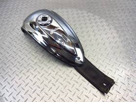 5633354-156 Indian 2016 15-18 Chieftain Console Cover Tank Chrome Leather Strap Oem Lot
