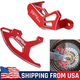 13140207-d Jfg Racing M13110257 Brake Disc Caliper Guard Cnc Kit For Crf250x Crf450x 2005-2017 Crf450r 2002-2025