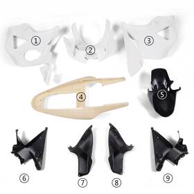 Jijia011893 Jijiamotor13 9pcs Unpainted Fairing Body Work Fit For Honda Cbr1000rr Cbr 1000rr 12-16