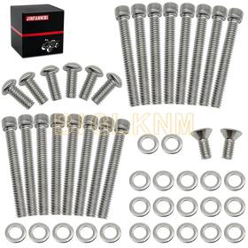 41191-74a Jinfannibi 4820a 304 Stainless Steel Clutch Primary Cover Bolts Kit For Harley Sportster 883 120