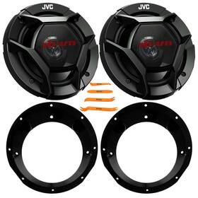 Csdr621-1-82-9601-ebpr10 Jvc 2x Cs-dr621 6.5 Inch 300w Max 2-way Speakers Speaker Adapter Kit 96-2013 Hd