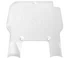 Ka02720-047 Ufo Plastics Replacement Plastic Front Number Plate White