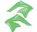 Ka03787-026 Ufo Plastics Replacement Plastic Radiator Cover Kx Green
