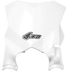 Ka04746-047 Ufo Plastics Front Number Plate White Ka04746-047 Ufo Plastics Front Number Plate White