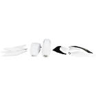 Kakit211-047 Ufo Plastics Complete Kit White Fits Kawasaki