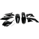 Kakit216-001 Ufo Plastics Complete Kit Black Fits Kawasaki