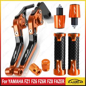 Kanala Parts Fz1 Fz6 Fz6r Fz8 New For Yamaha Fazer Cnc Handlebar Grip Cap Brake Clutch Levers