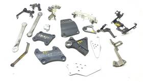 11054-477 Kawasaki 2007 Ninja Zx-6r Zx600 Holder And Bracket 18pcs Oem