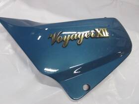 13001-1322 Kawasaki Nos Voyager Xll Blue Side Panels Left With Badge 13001-1322 Kawasaki Nos Voyager Xll Blue Side Panels Left With Badge
