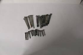 130g0640 Kawasaki 1983 750 Ltd Kz750f Shaft Crankcase Bolts Screws Set