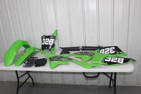 2019-kx450 Kawasaki 2019 - 2023 Kx450 Plastic Fenders Panels Plate Guards Kx 450 19/11