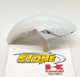 35004-0358 Kawasaki Oem 2017-2024 Ninja 650 Ex650 Front Wheel Fender White