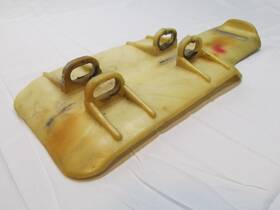 35019-1166 Kawasaki Used Oem Rear Mud Flap 1985 1986 Kx 125 250 500 Pn