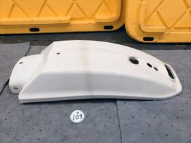 35023-1039-6f Kawasaki 1982-93 Ke100 Ke 100 Oem White Rear Fender