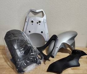 35023-1601 Kawasaki 03-04 Ninja Zx6r Parts Lot Rear Undertrail Tray Fairing Cowlinf Fender