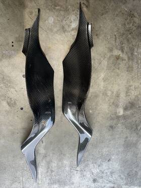 36001-0594-45l Kawasaki 13-23 Ninja Zx6r Zx636 Both Side Covers Fairings Carbon