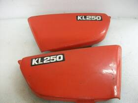 36001-1005 Kawasaki 1978 Kl250 Left And Right Covers Enduro Kl 250 Vintage Plastic Fairing