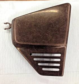 36001-1060-6c Kawasaki Kawaski Klr250 Rh Side Cover Ebony 1983-1984