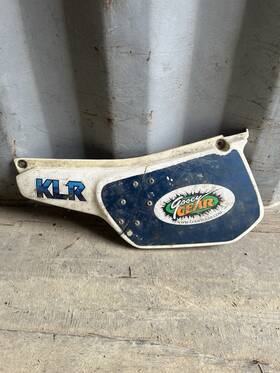 36001-5451-ad Kawasaki Genuine Oem 1985 Klr250 Left Side Rear Number Panel Cover