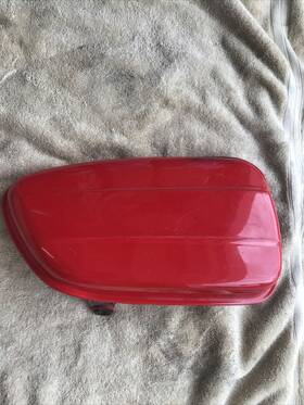 36002-5080-7v Kawasaki 1985-1986 Zl900 Eliminator Left Side Cover Sidecover Panel Red