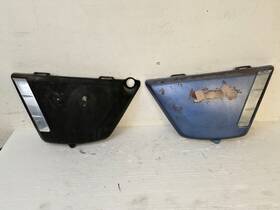 36007-048-3q Kawasaki 1976 Kz400 Side Cover Panels Fairing Pair Set L R Kz 400