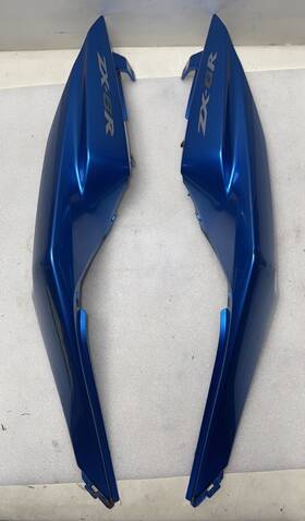 36040-0093-25v Kawasaki 09 10 11 12 2009 Ninja Zx6r Rear Tail Fairing Back Cowl Plastic Oem C21