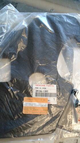 39156-1397 Kawasaki New Zx900-b1 Pad Side Cover L/h Rr #
