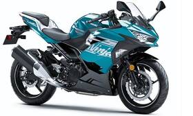 400-08 Kawasaki Pearl Nightshade Teal Fairings For Ninja 400 2018-2023 Oem