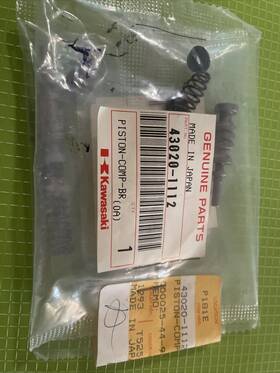43020-1112 Kawasaki New Nos Genuine Front Brake Master Cylinder Kit Kx 125 250 97 - 99