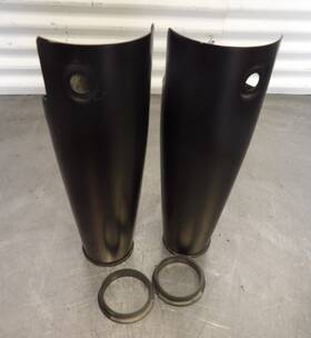 44033-0069-21 Kawasaki 12-15 Vulcan Classic Vn900 Factory Black Upper Fork Tube Covers
