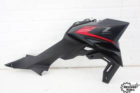 49134-0009-739 Kawasaki 20-24 Z650 Oem Right Lower Mid Upper Side Fairing Cowl