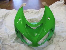 55028-0027-777 Kawasaki Nos Oem 2005-2006 Zx6r Zx636 Zx6rr Zx600 Upper Fairing