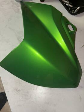 55028-0111-36k Kawasaki New Klr650 08-18 Oem Left Upper Cowling Panel