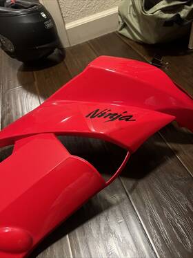 55028-0235 Kawasaki 09-11 Ninja Ex650 Oem Upper Right Side Cowl Fairing Cover