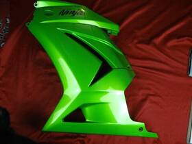 55028-0271-15p Kawasaki Lh Side Cowling Cl Green 2008-12 Ninja 250 Ex250