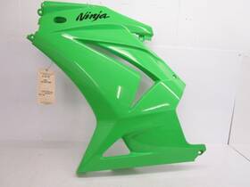 55028-0271-777 Kawasaki 2008 Ninja Ex 250 Left Lower Fairing Plastic Body #2