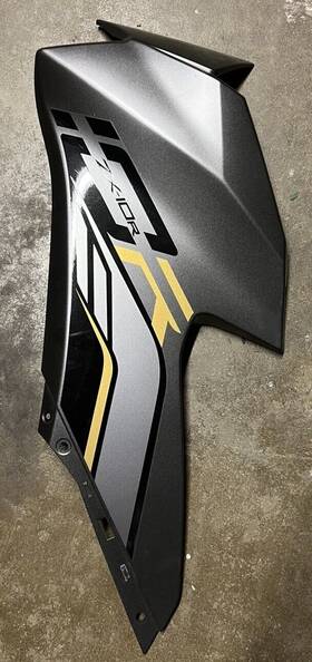 55028-0761-68p Kawasaki Ninja Zx-10r Abs 2023 Cowling Winglet Lf M.m.g.gray
